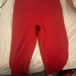 Fabletics Red Leggings